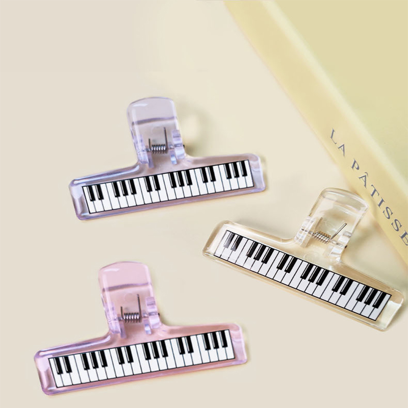 Musical Instruments List - Przezroczysty klips akrylowy na nuty fortepianowe