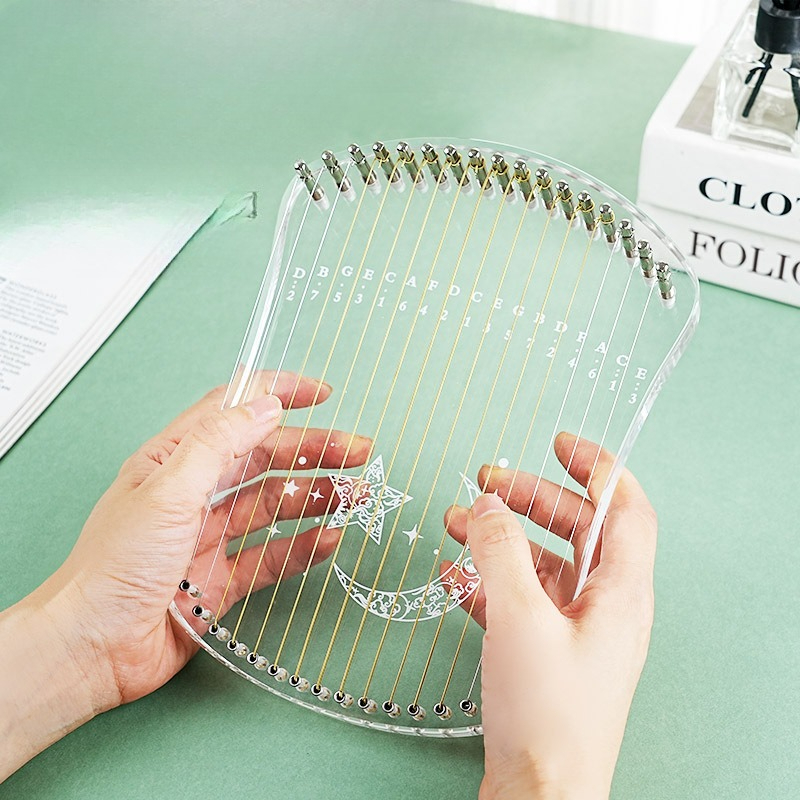 Musical Instrument Of Keyboard - 17-strunowa kalimba do terapii dźwiękiem dla