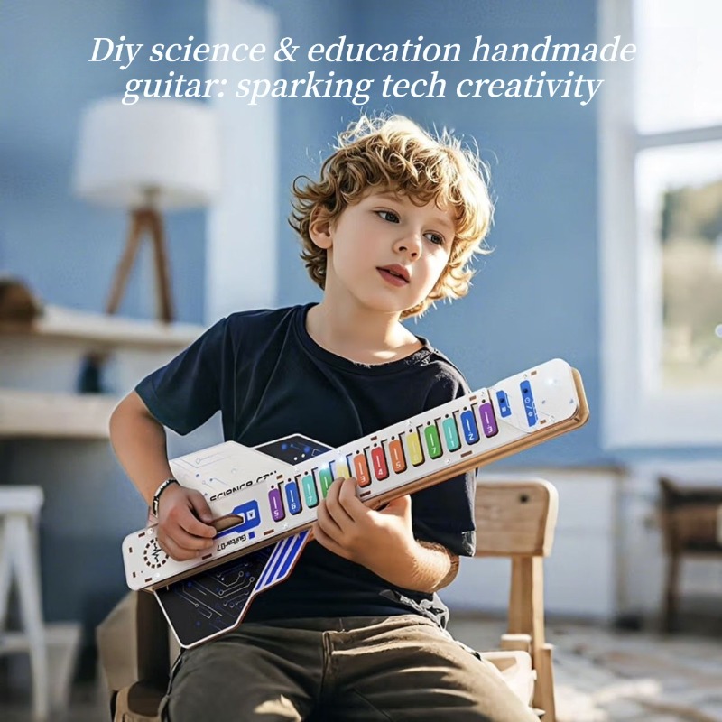 Musical Instrument Diy For Kids - Zestawy do samodzielnego montażu gitary elektrycznej