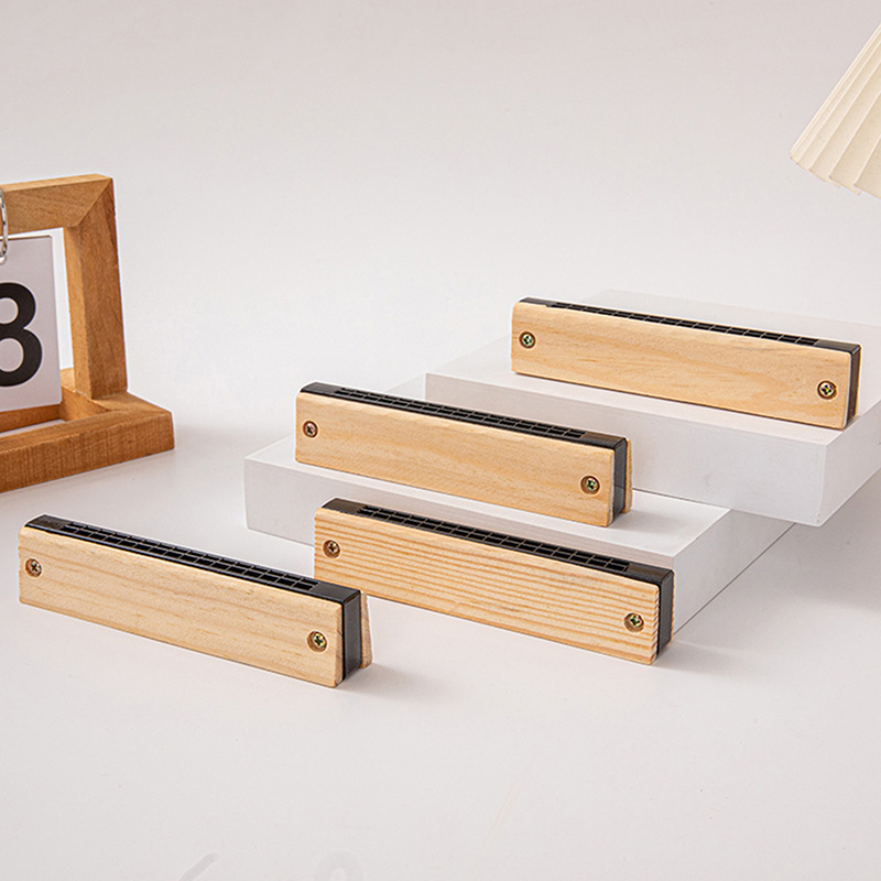 1 szt. Drewniana Harmonijka DI – Musical Instrument Diy For Kids recenzja i cena