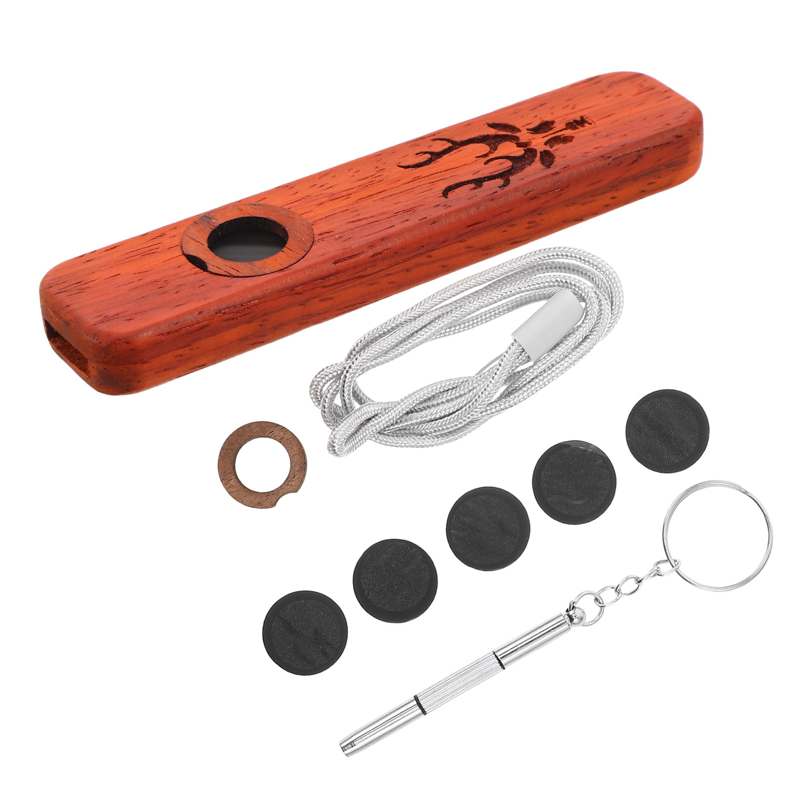 1 zestaw drewnianego kazoo, wy – Musical Instrument I Play recenzja i cena