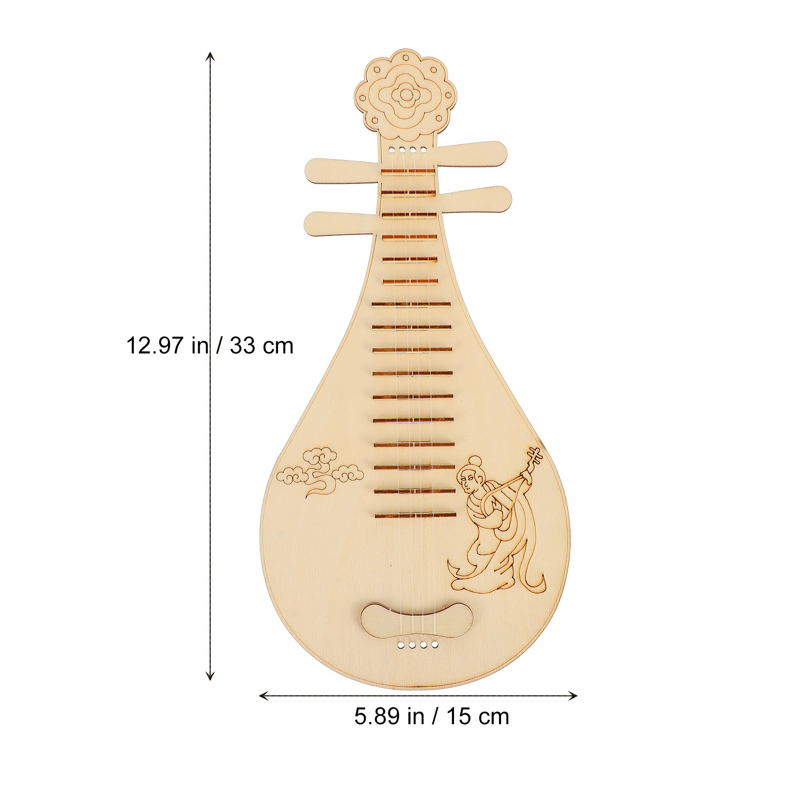 Zestaw do tworzenia lutni dla  – Musical Instrument Diy For Kids recenzja i cena