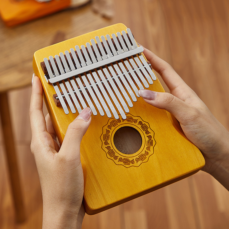 Hluru 17-klawiszowy kalimba, p – Musical Instrument Of Keyboard recenzja i cena
