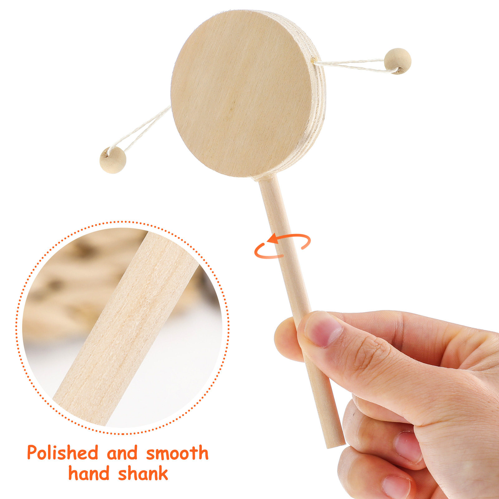 1 zestaw drewnianych bębnów do – Musical Instrument Diy For Kids recenzja i cena