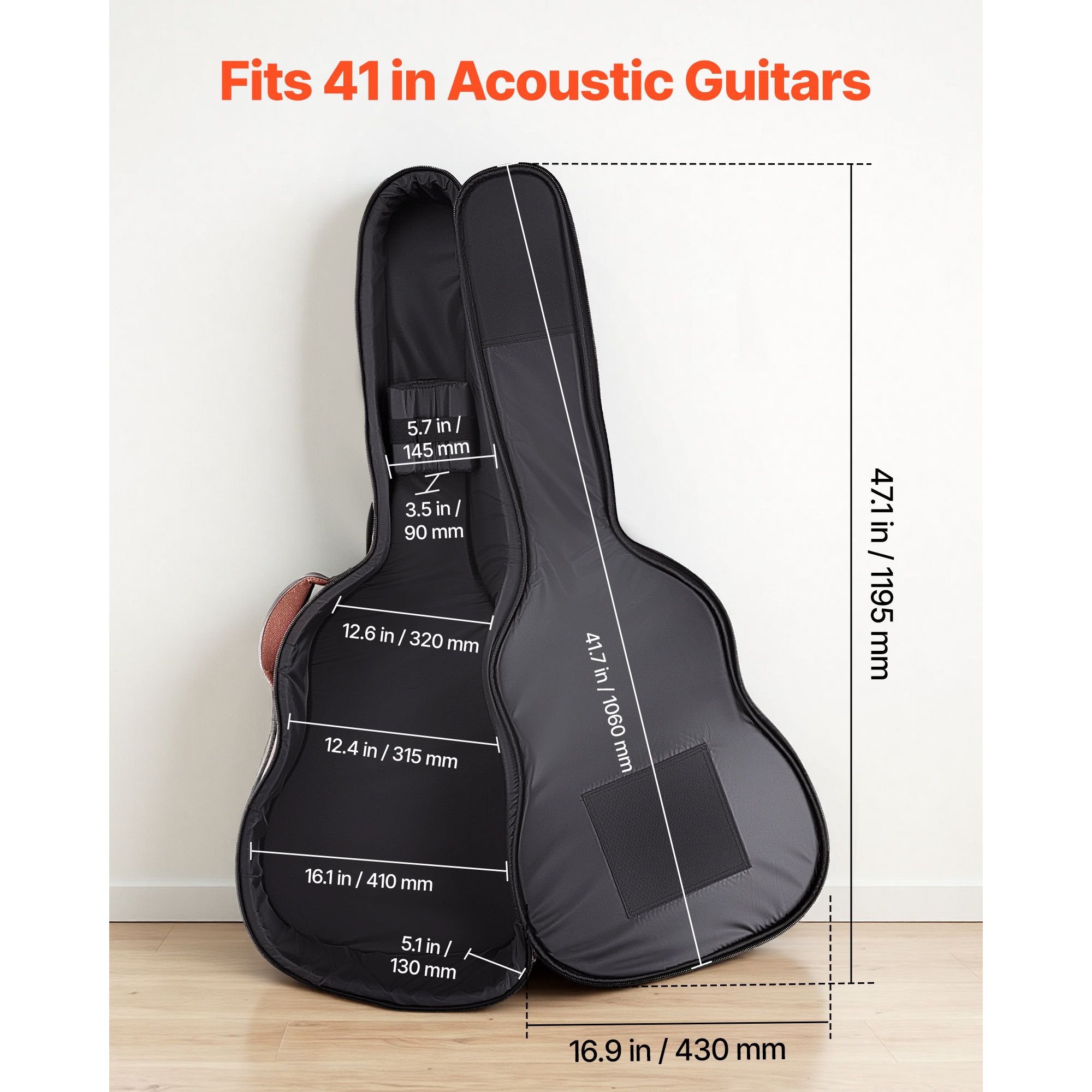 Twardy futerał na gitarę akust – Musical Instrument Band recenzja i cena