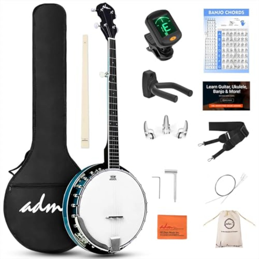 Zestaw banjo 5-strunowego pełn – Banjo 5 String Open recenzja i cena
