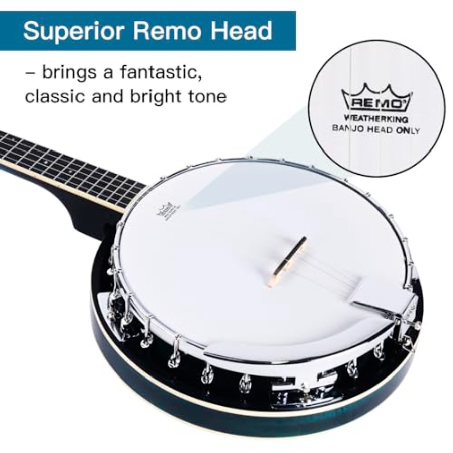 Zestaw banjo 5-strunowego pełn – Banjo 5 String Open recenzja i cena