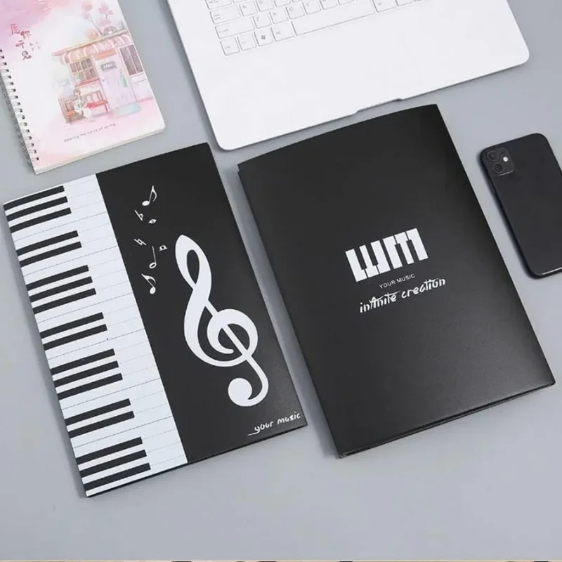 4-stronicowy rozwiń folder muz – Musical Instruments List recenzja i cena