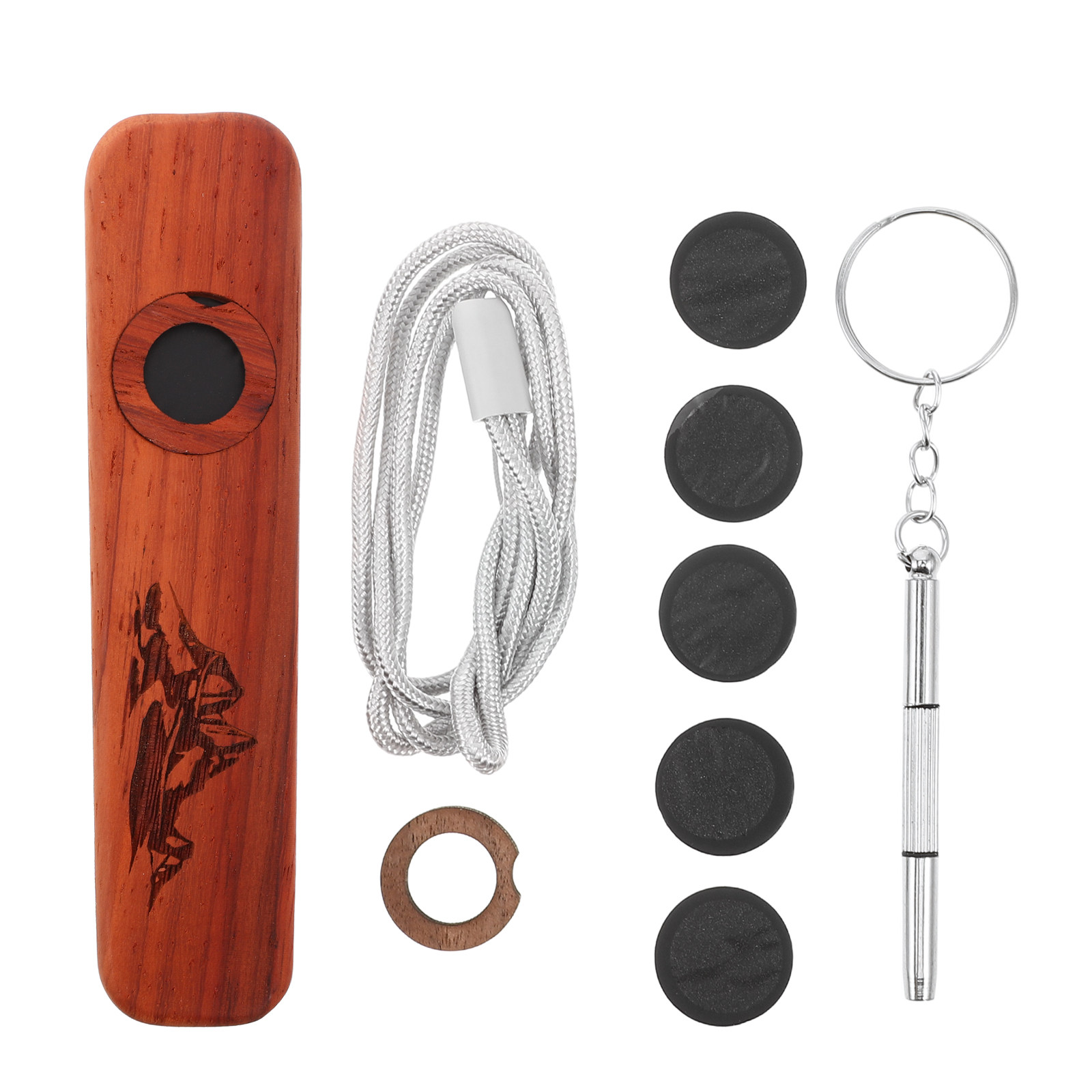 1 zestaw drewnianego kazoo, wy – Musical Instrument I Play recenzja i cena