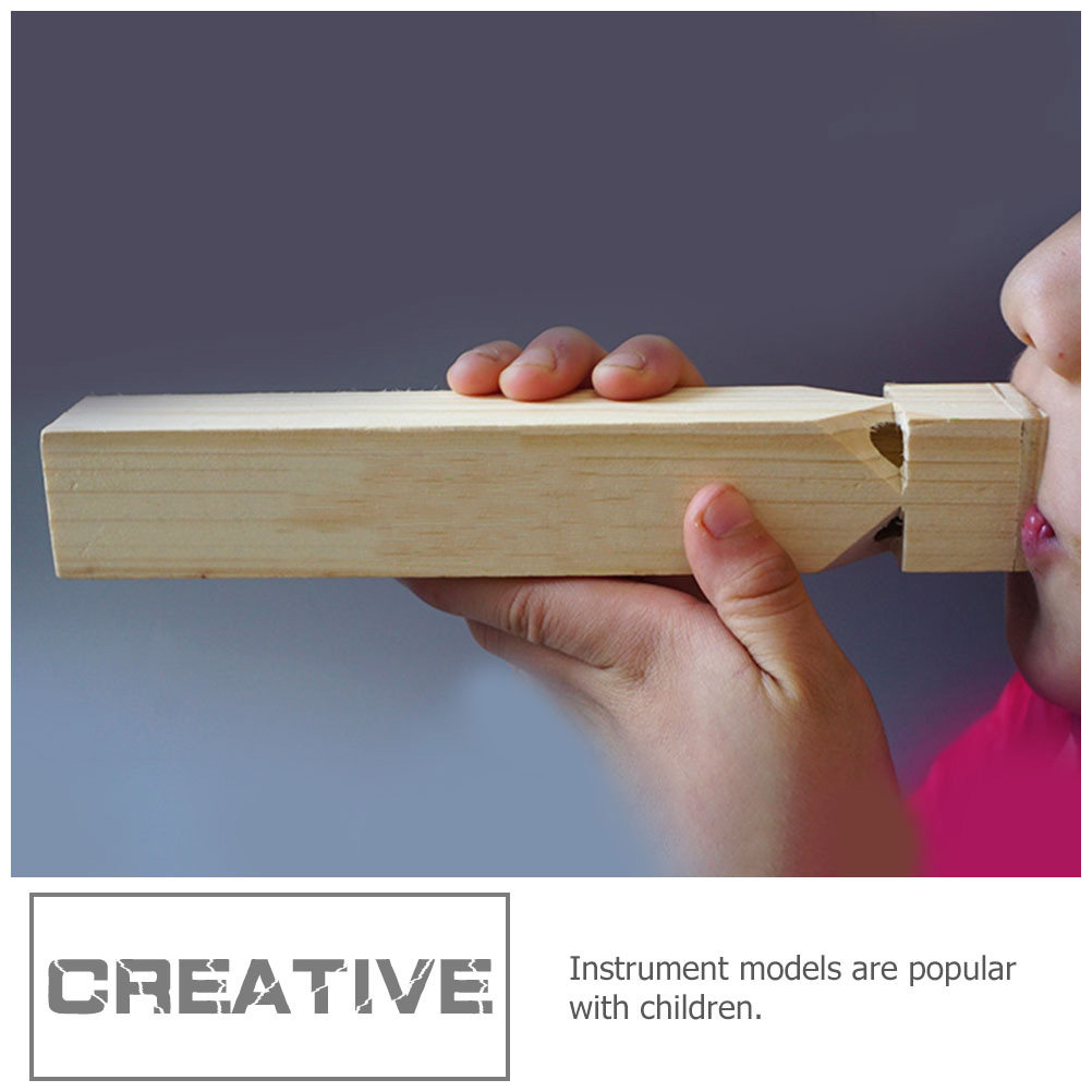 Drewniana gwizdka muzyczna dla – Musical Instrument Diy For Kids recenzja i cena