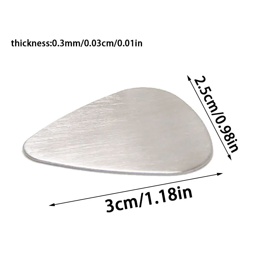15 szt. Metalowych Kostek do G – Musical Instrument Bass recenzja i cena