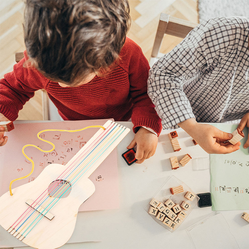 5 sztuk – drewniane, nieobrobi – Musical Instrument Diy For Kids recenzja i cena